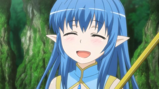 zettai_bouei_leviathan-01-leviathan-dragon_girl-pointy_ears-smile-happy-staff-magic-blue_hair